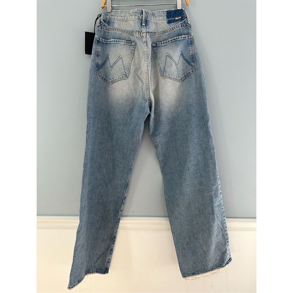 MOTHER Denim High Waisted Tunnel Vision Sneak Jeans The Other Side Size 31 - Picture 5 of 8